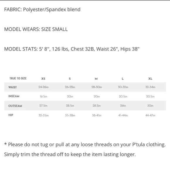 P'tula Alainah II Legging 20" Orange - Picture 2 of 8